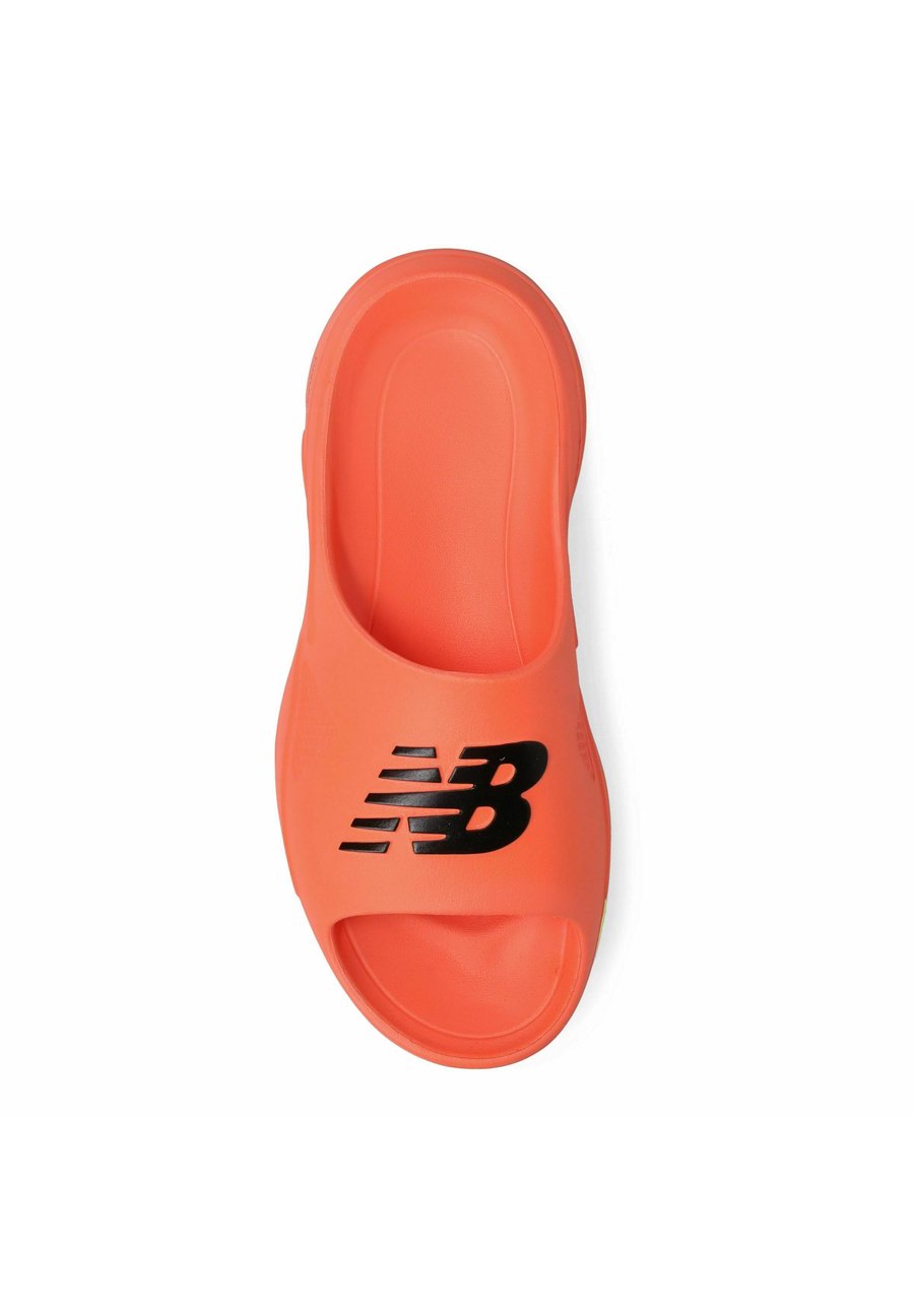Кроссовки New Balance FUEL CELL SLIDE, Urgent Red Black/Red — фото 3