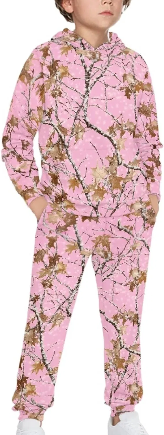 Спортивный костюм для девочек DISNIMO, Pink Camo Hunting, S-XL