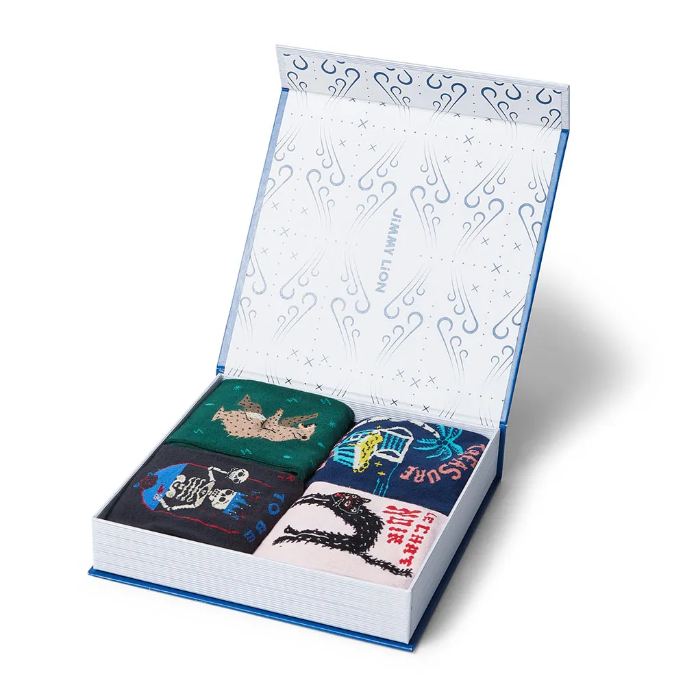 

Носки Jimmy Lion The Library Collection crew 3 pairs, разноцветный