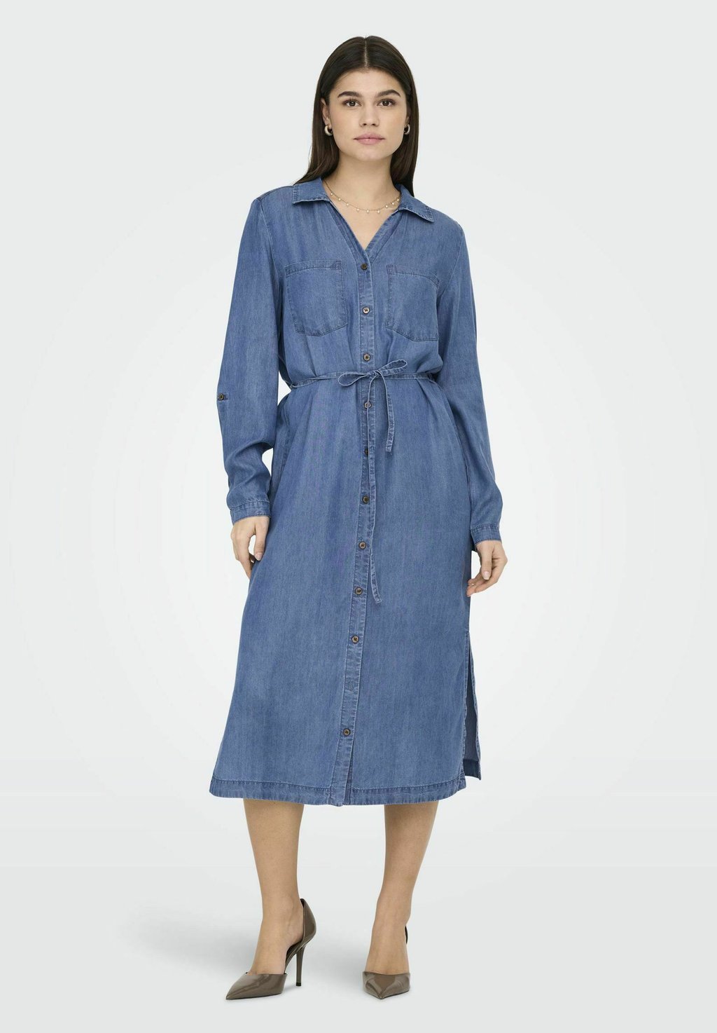 

Джинсовое платье ONLCHARIS MIDI ONLY, цвет Medium Blue Denim