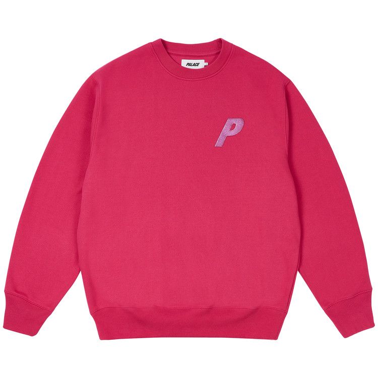 

Свитер Palace P3 Glitter Crew, Berry Red