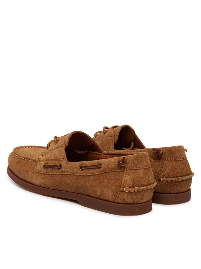 Polo Ralph Lauren Мокасины Merton Boat Cs Bts 803P07645001 коричневые — фото 3