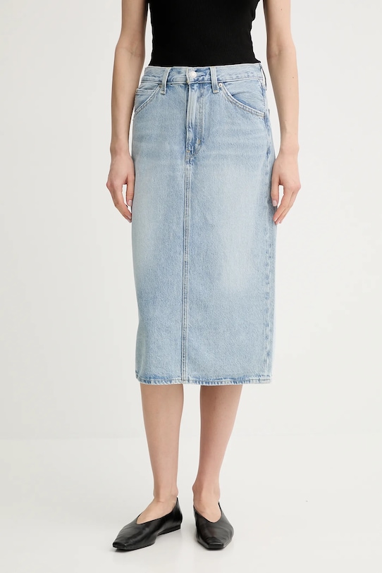 

Джинсовая юбка HR BACK SLIT SKIRT с разрезом сзади Levi'S, синий