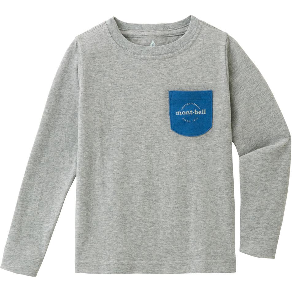 

Детская футболка MONTBELL, светло-серый