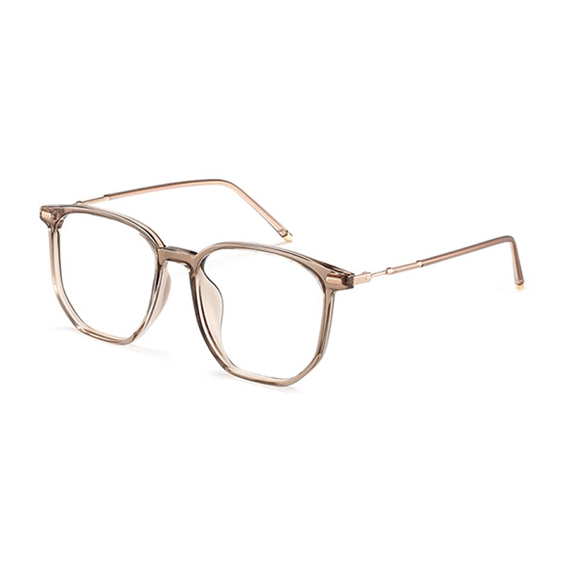 

Morakot Металлическая оправа для очков Cat Eye унисекс, Type A - Cold Brown