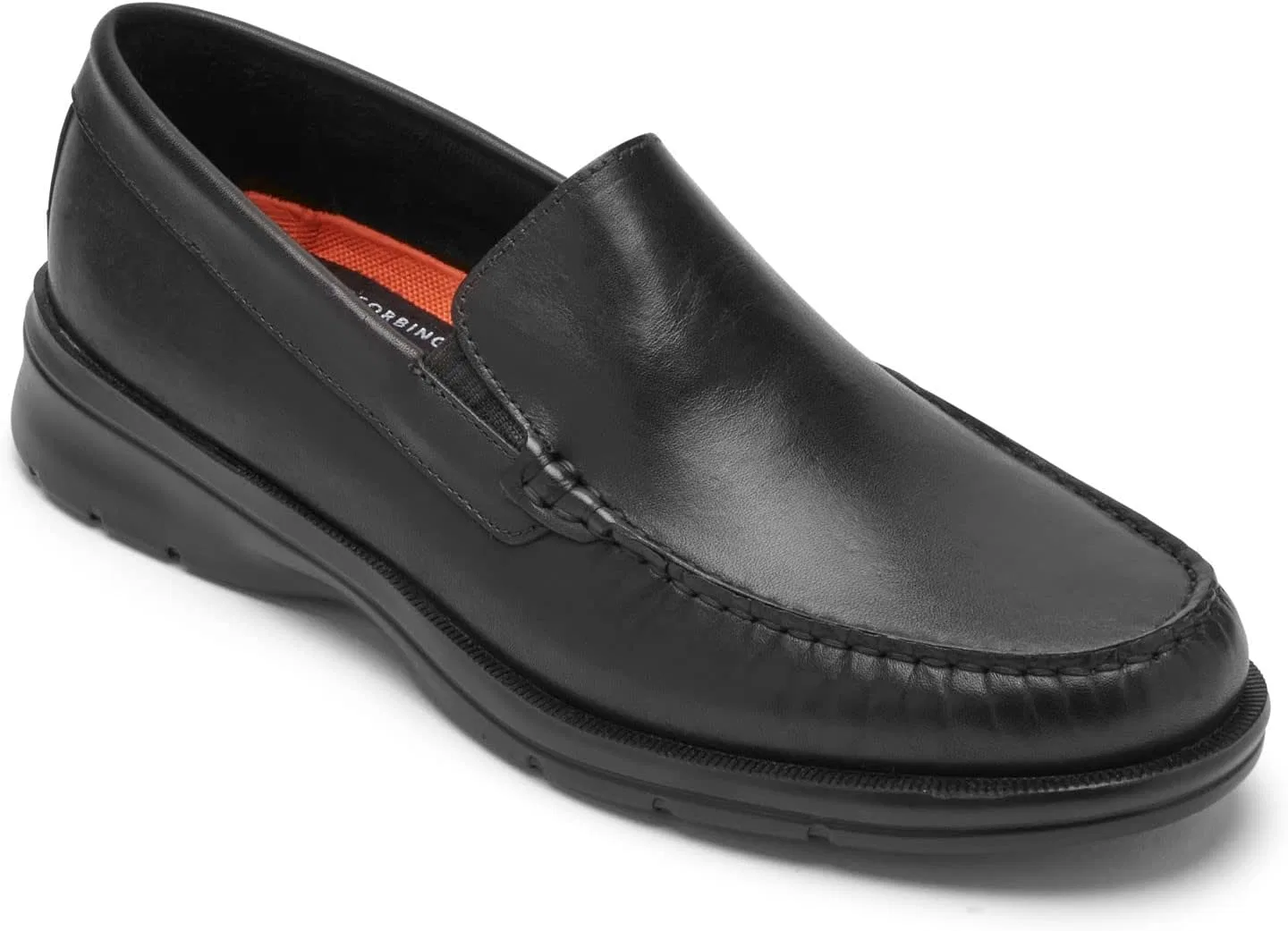 Мужские венецианские туфли Rockport Palmer, Black — фото 2