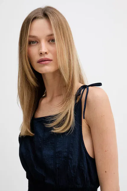 Платье летнее на бретелях Tommy Hilfiger, синий — фото 4