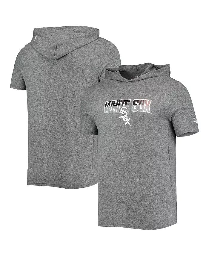 

Мужская футболка с капюшоном Chicago White Sox серого цвета New Era