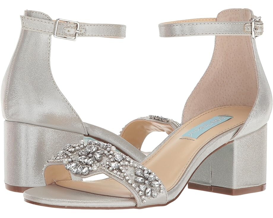 

Туфли Blue by Betsey Johnson Mel, цвет Silver Satin 1