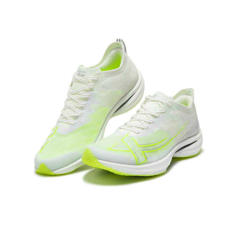 100 Детские кроссовки GS Low-top Белые/Зеленые Xtep, зеленый — фото 3