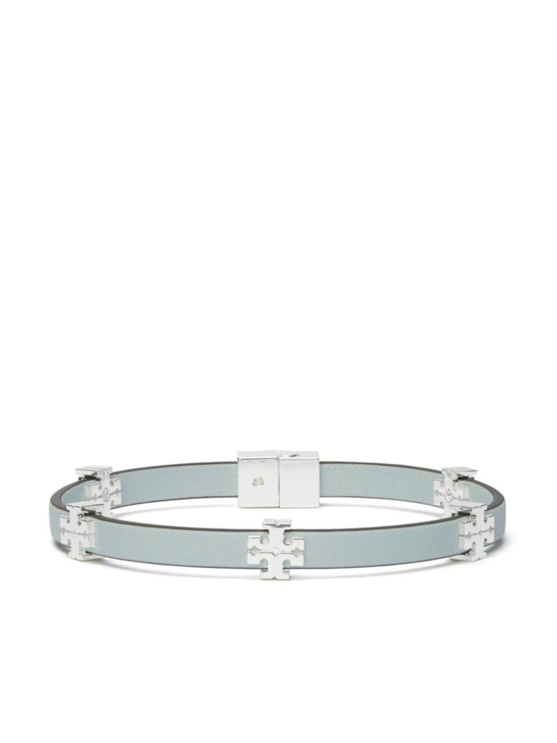 

Элеонор кожаный браслет Tory Burch, синий