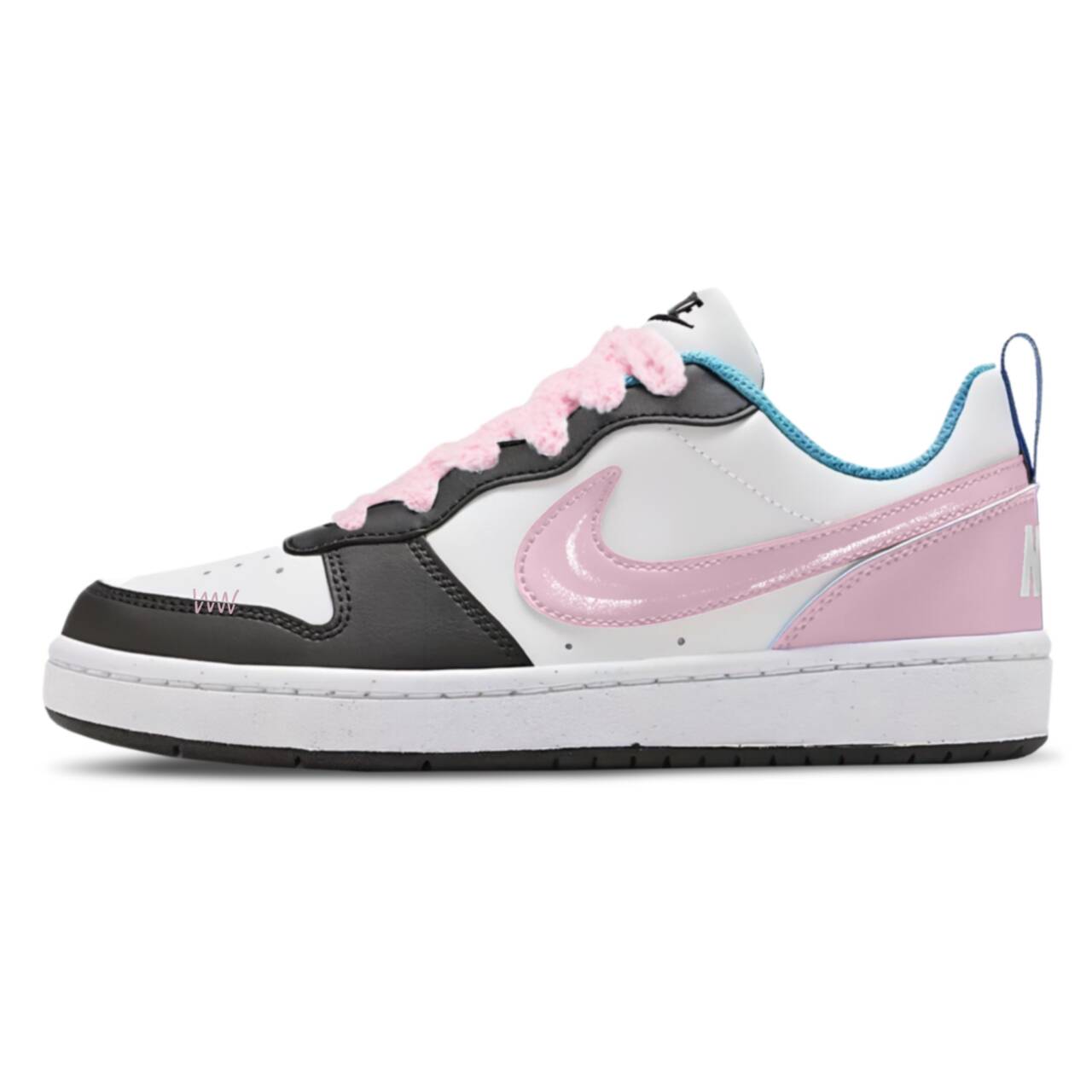 

Детские скейтерские кроссовки Court Borough для младших школьников Nike, черный