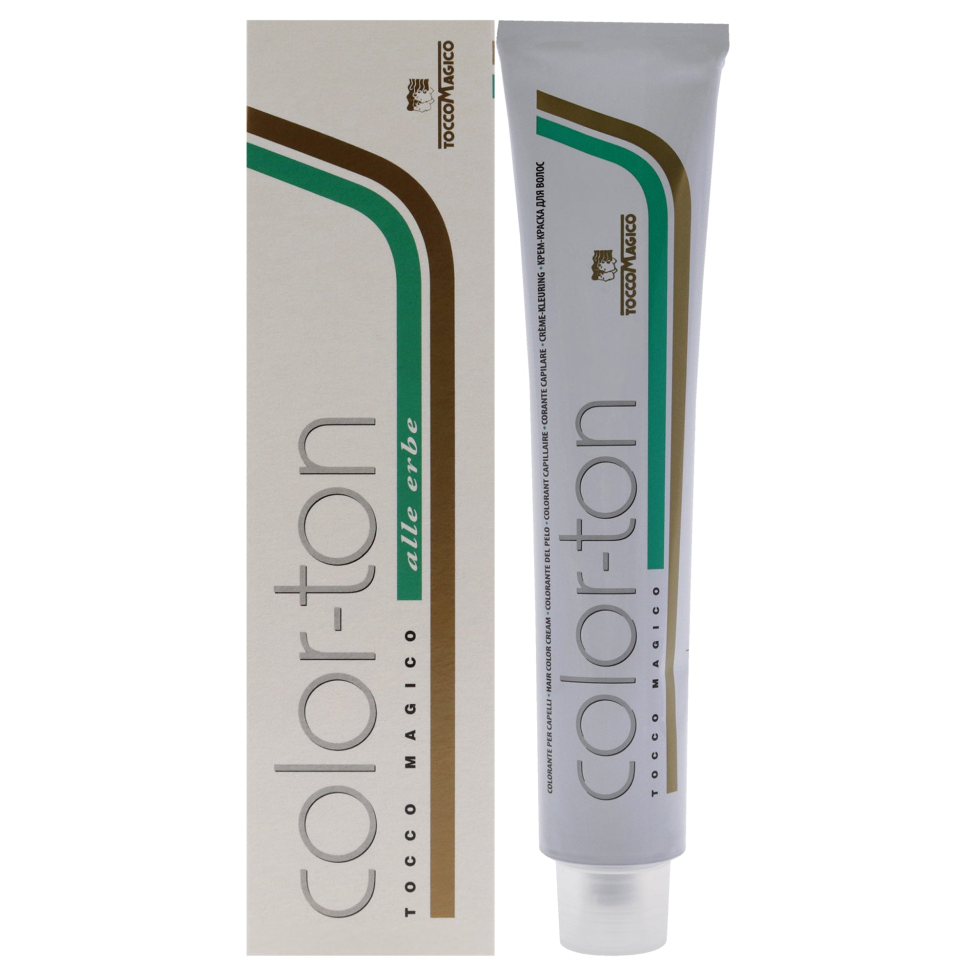 

Стойкая краска для волос Color-Ton - 65P-666 Ruby от Tocco Magico, подходит для мужчин и женщин - 3,38 унции (99 г), прозрачный