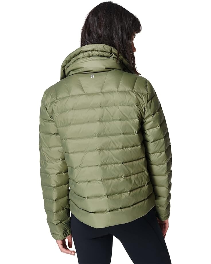 

Куртка Sweaty Betty Pathfinder Lightweight Packable Jacket, цвет Moss Green