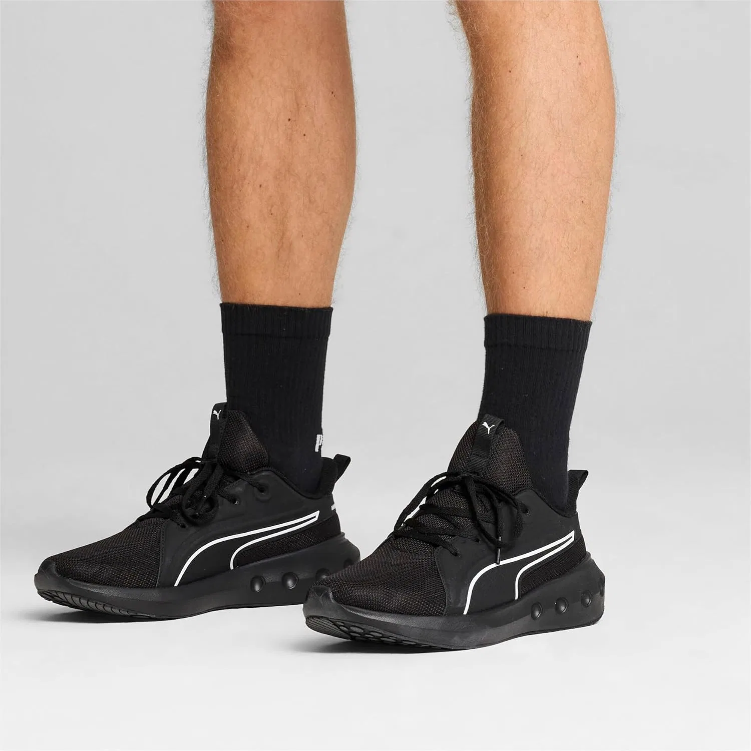 Беговые кроссовки Puma Softride CarsonRoad унисекс, Puma Black Puma Puma Puma White — фото 2