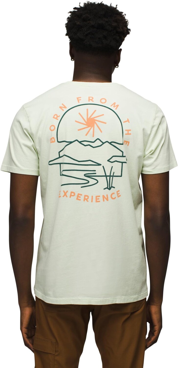 

Футболка Prana Everyday Slogan Short Sleeve Tee Standard Fit, цвет Pale Aloe