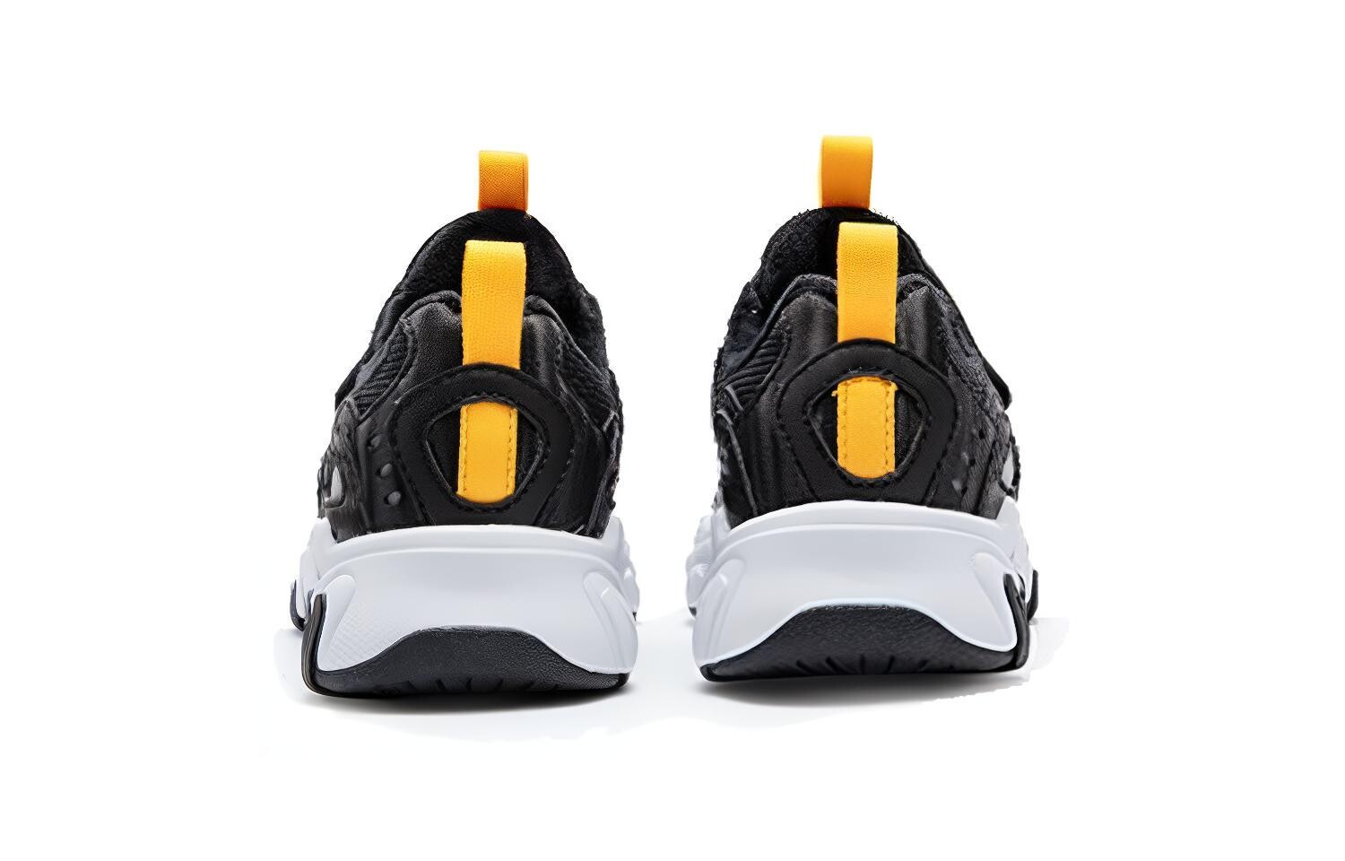 Кроссовки XTEP Kids Lifestyle Shoes PS Low-top Black/yellow — фото 3