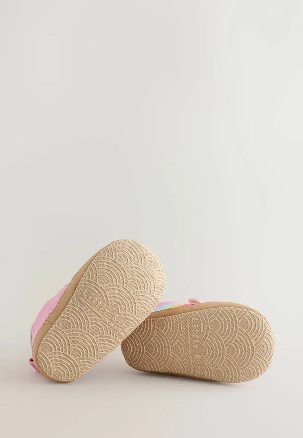 Пинетки Little Bird, модель Pastel rainbow tape gum sole padders, розовый — фото 4