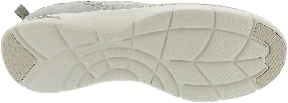 Мужские кроссовки Skechers Gowalk 6 - эластичные спортивные кроссовки без шнурков для бега и ходьбы, зеленый — фото 3
