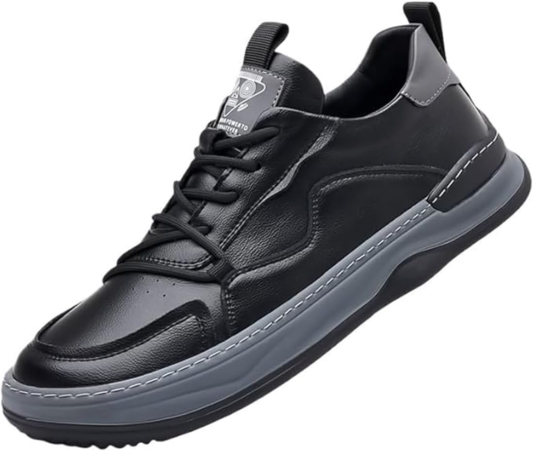 

Кроссовки из натуральной кожи Swzec, черный