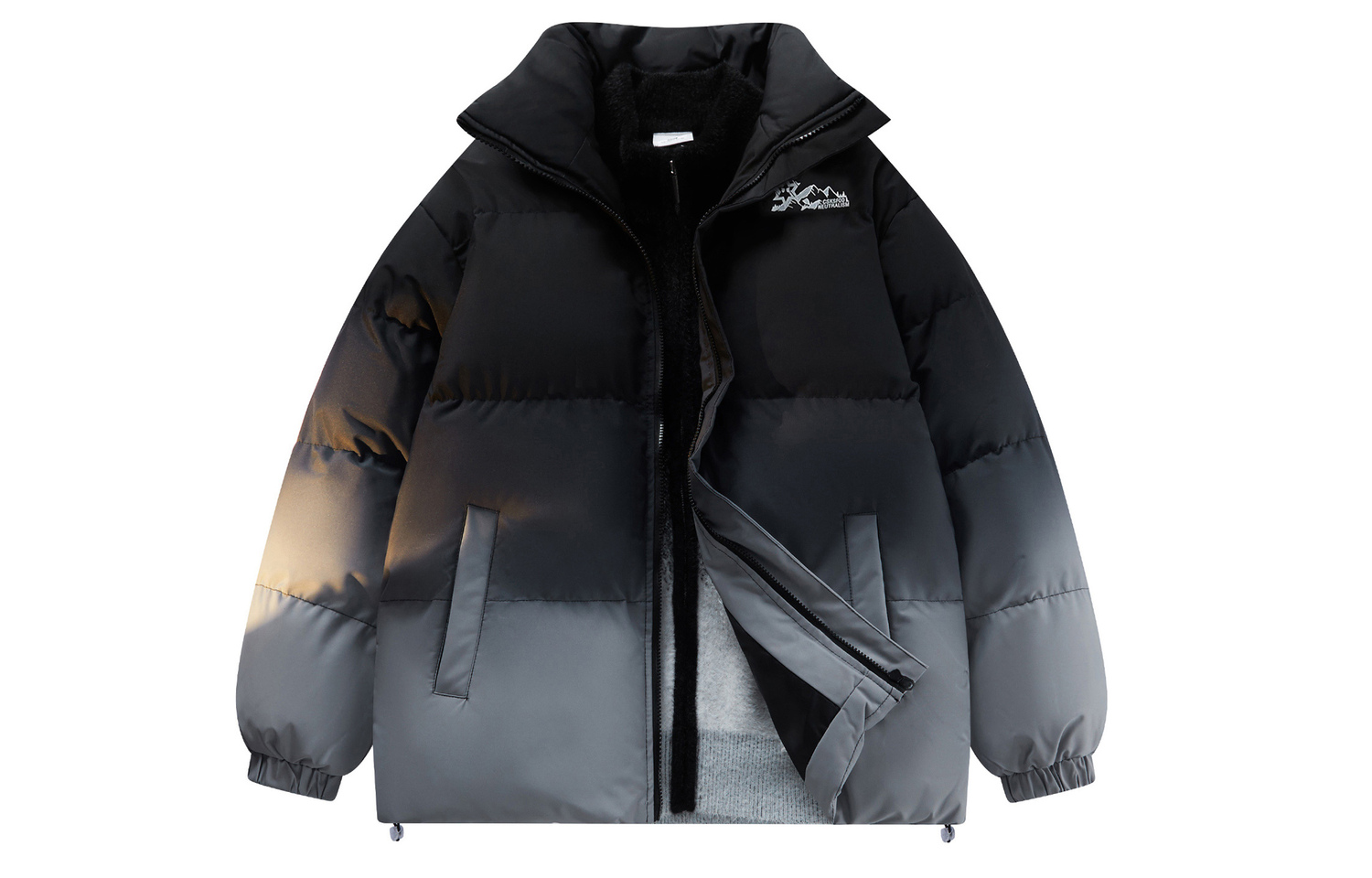 

Пуховик Unisex CSKS, черный (с капюшоном)