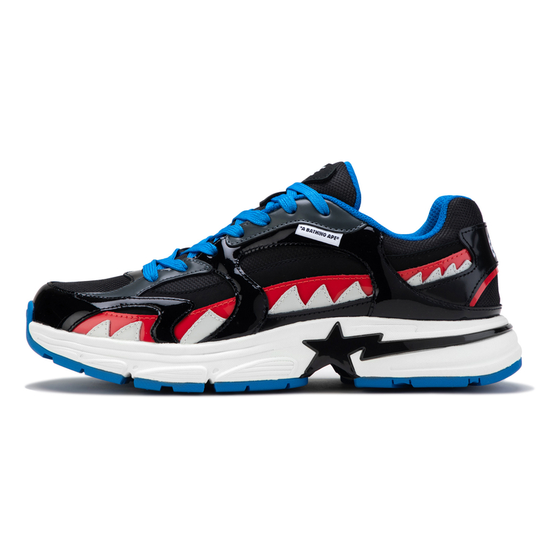 

Низкие повседневные туфли мужские A BATHING APE, Black Bkx