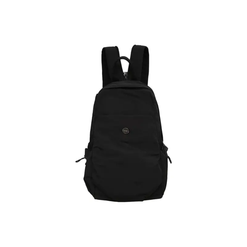 

DCLOUD Нейлоновый рюкзак мини унисекс хаки зеленый серый черный, Black Two-Shoulder