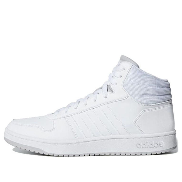 

Кроссовки hoops 2.0 средние Adidas, белый