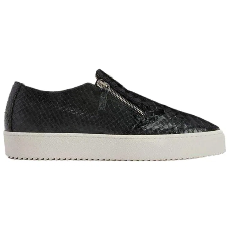 Casual кожаные туфли Giuseppe Zanotti черные — фото 3