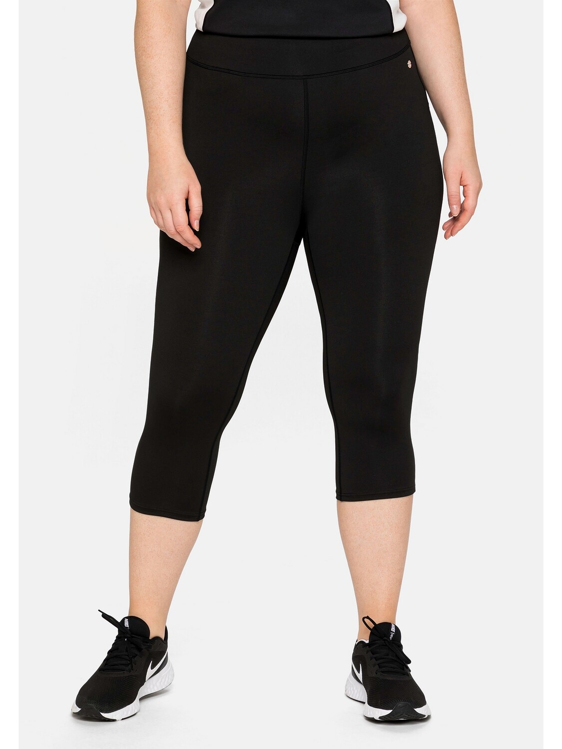 

Леггинсы sheego Caprihose, черный