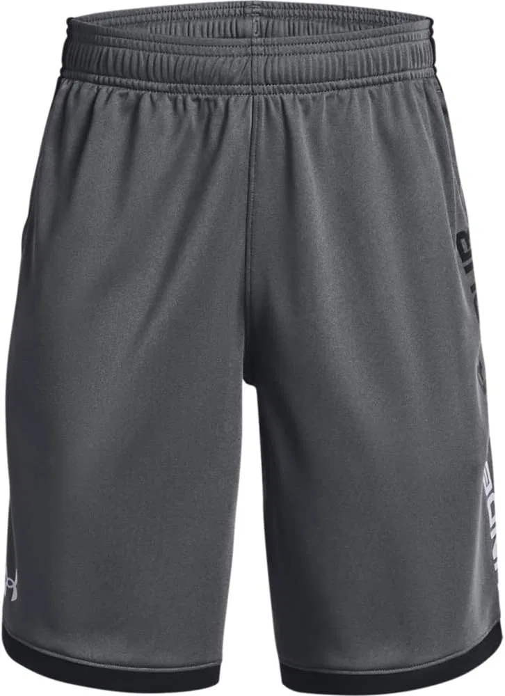 Детские шорты Under Armour Stunt 3.0, Pitch Gray (012)/Mod Gray