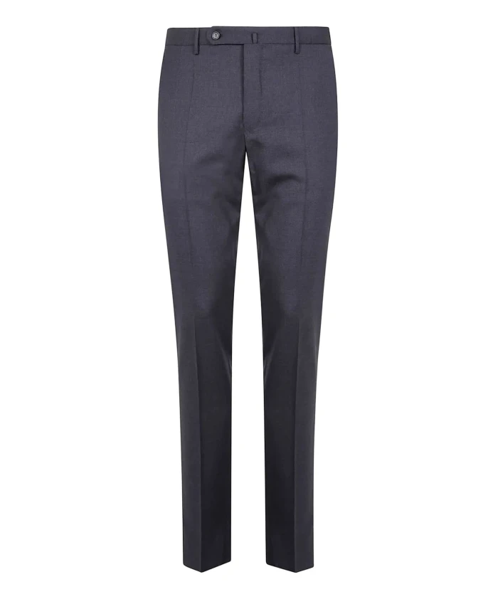 

Темно-Серые брюки со скрытой застежкой Incotex, серый