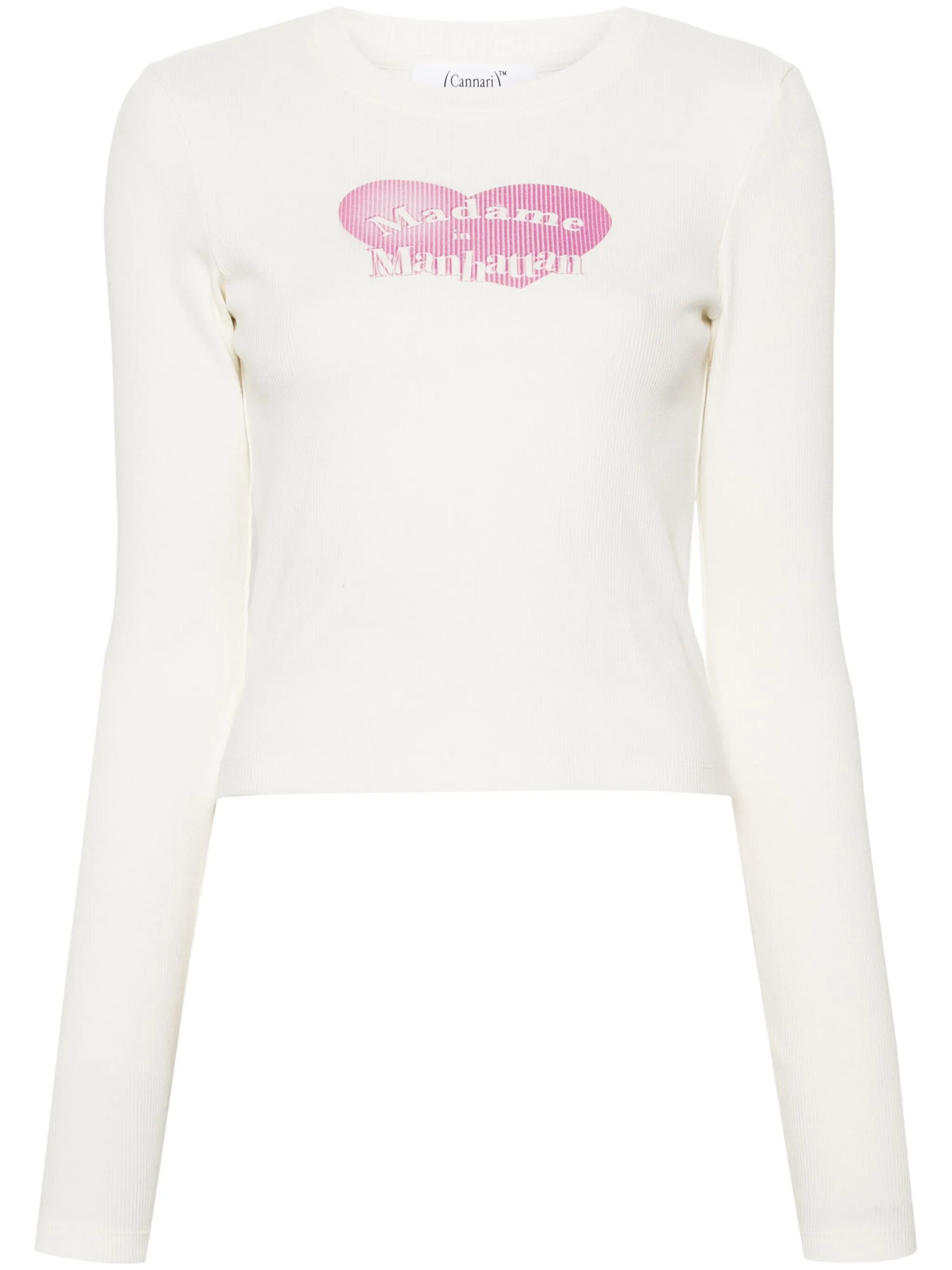 

Футболка с надписью Cannari Concept, кремовый