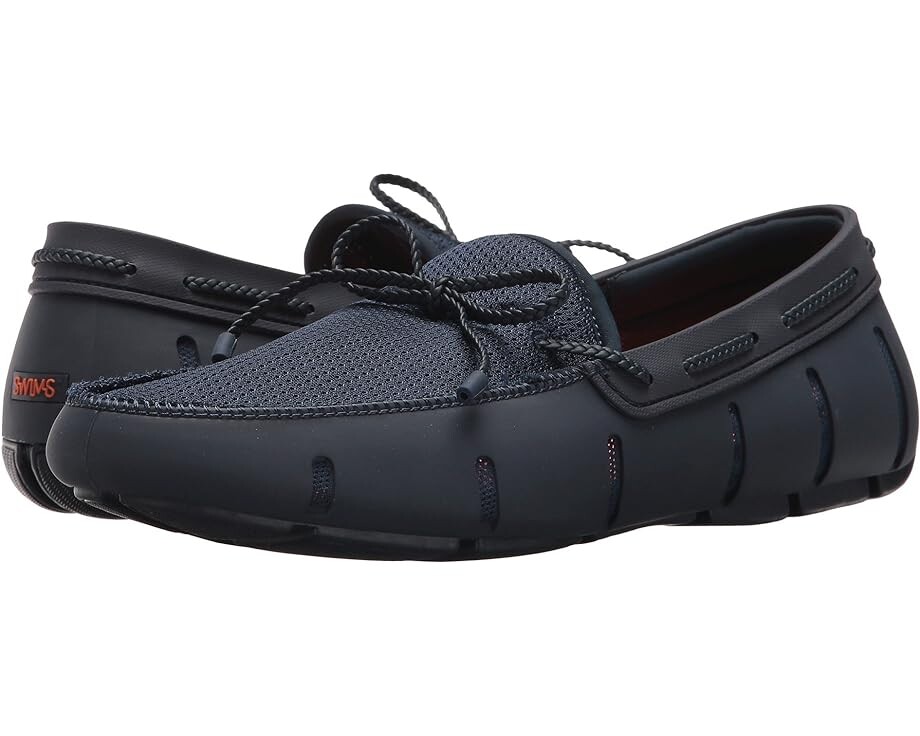

Лоферы SWIMS Braided Lace Loafer, темно-синий