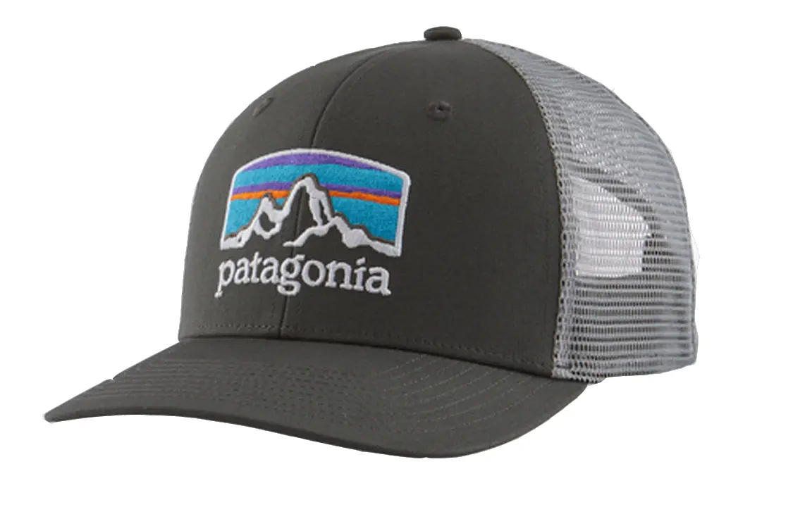 

Patagonia Хлопковая бейсболка унисекс желтая, Forge Grey