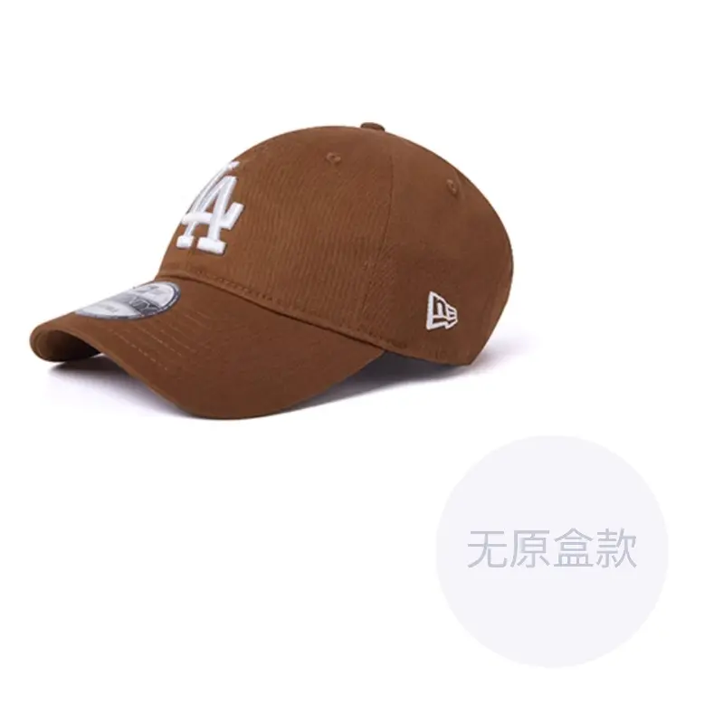 

New Era Хлопковая бейсболка унисекс коричневая, Brown