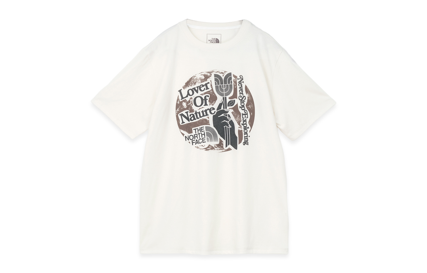 

Футболка унисекс экрю THE NORTH FACE, Ecru