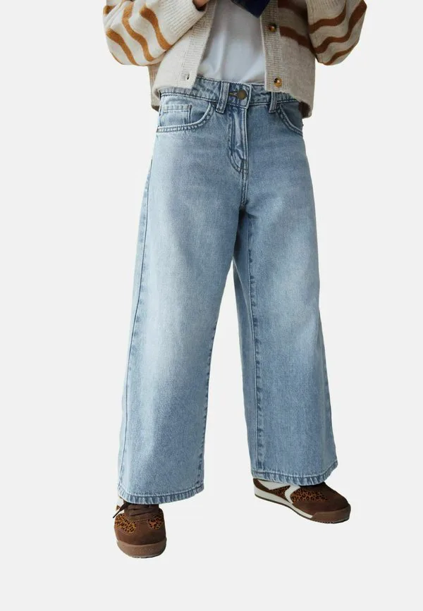 Широкие мешковатые джинсы Next, Light Blue