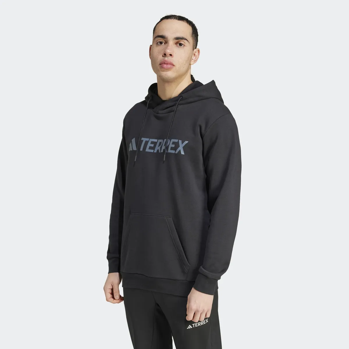 

Толстовка adidas TERREX с капюшоном "MT L LOGO HD", черный