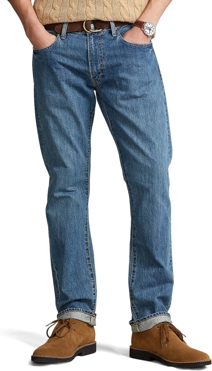 

Джинсы Varick Slim Straight Jeans Polo Ralph Lauren, цвет Stanton Medium