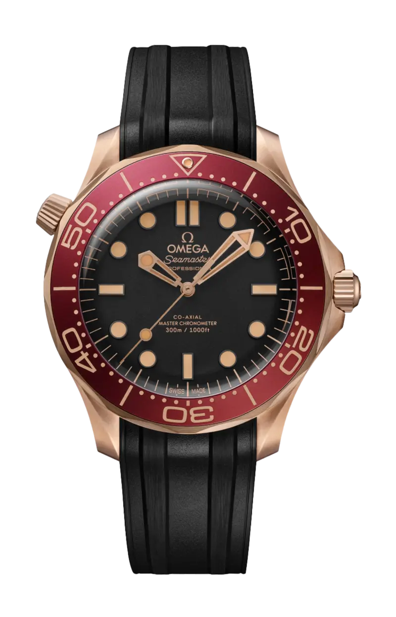 

Симастер дайвер 300м 42 мм, бронзовое золото на каучуке - 210.92.42.20.01.003 OMEGA