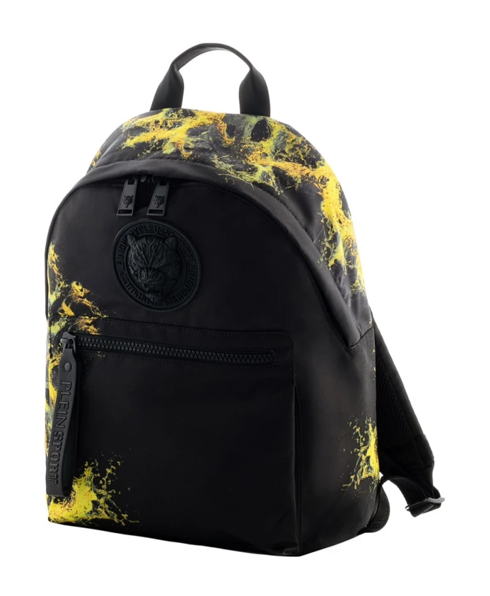 

Мужской нейлоновый рюкзак Boston, черный. Plein Sport, черный