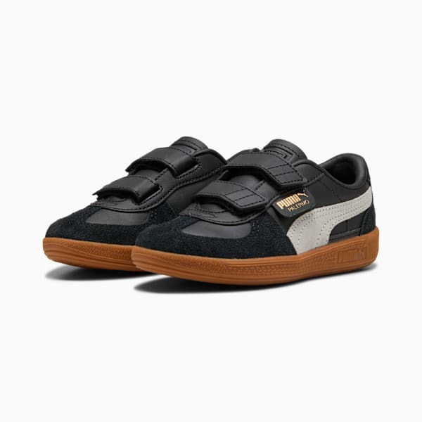 Маленькие дети не любят кроссовки Palermo Elevata Leather Puma, черный — фото 2
