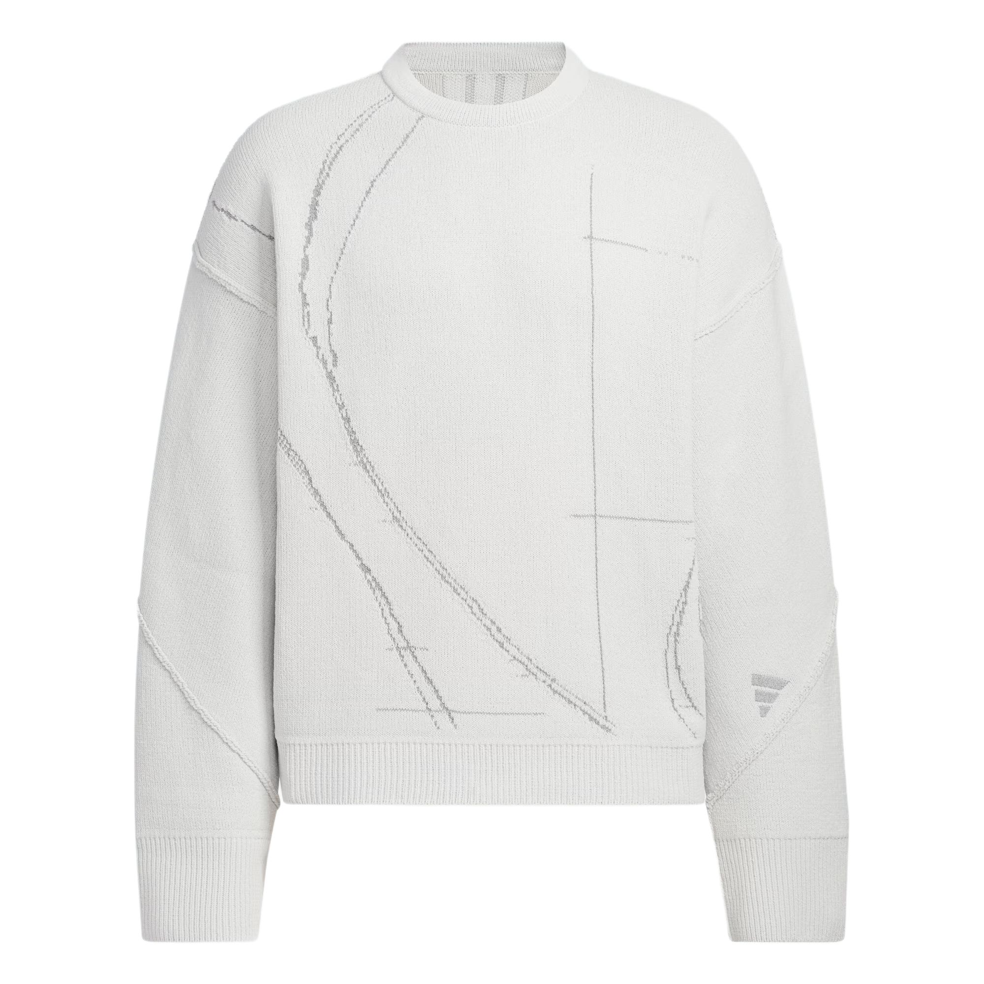 

Футболка FOS FW25 KNITWEAR SWEATSHIRT Future Style Knitwear мужская Adidas, светло-серый