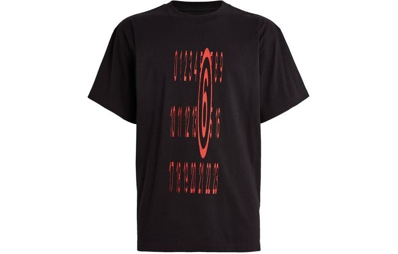 

Футболка мужская черная Mm6 Maison Margiela, черный