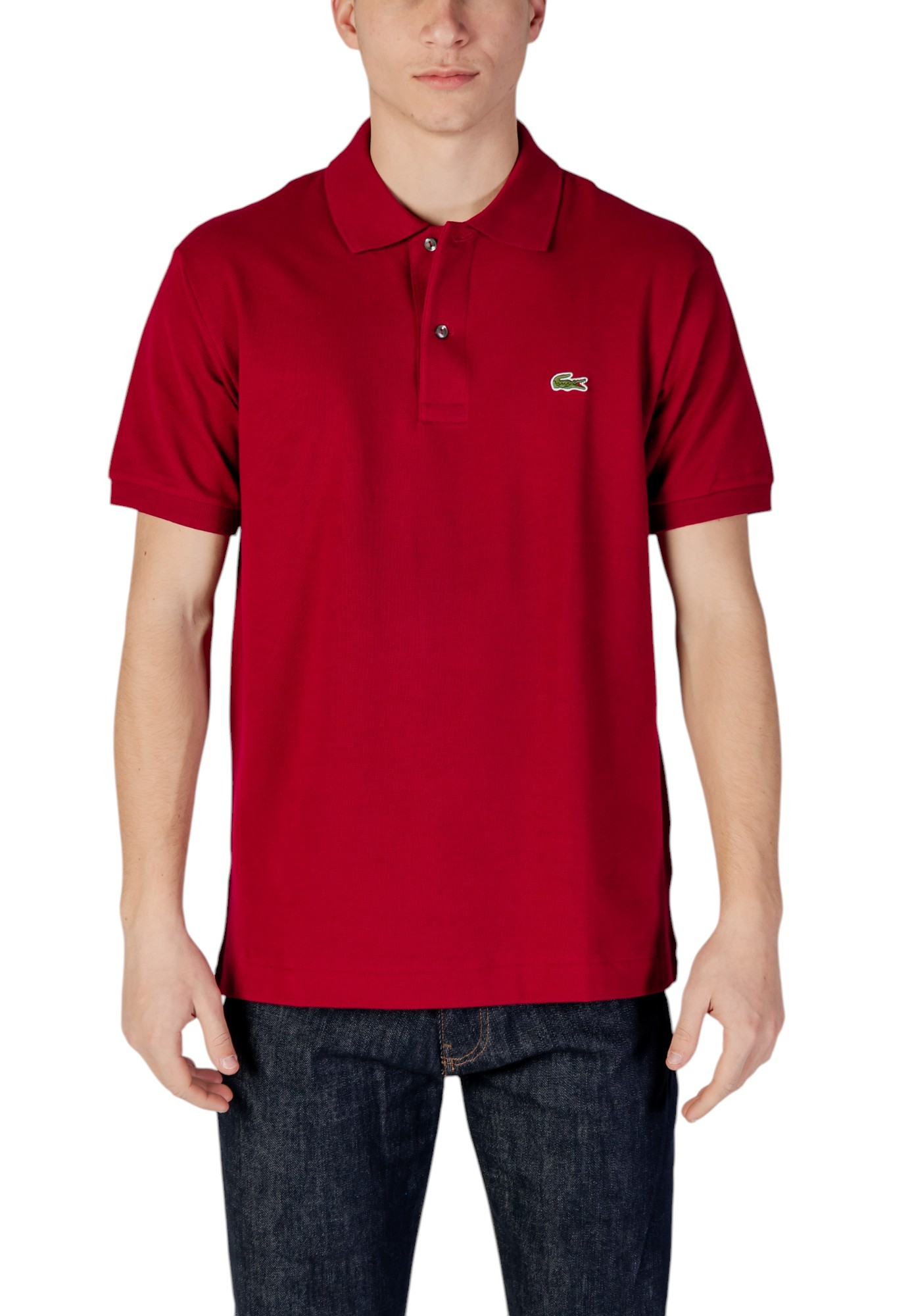 

Поло Lacoste, бордовый