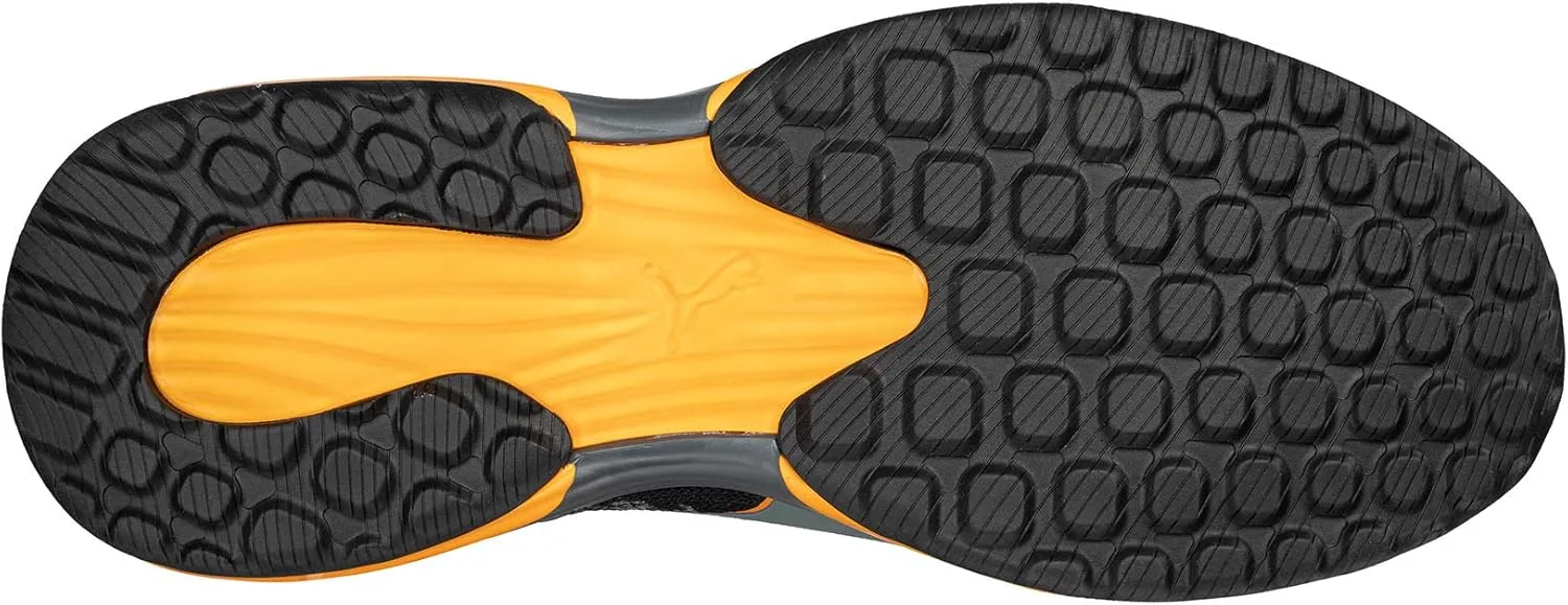 Защитные кроссовки PUMA Safety Charge Black Low, оранжевый — фото 4