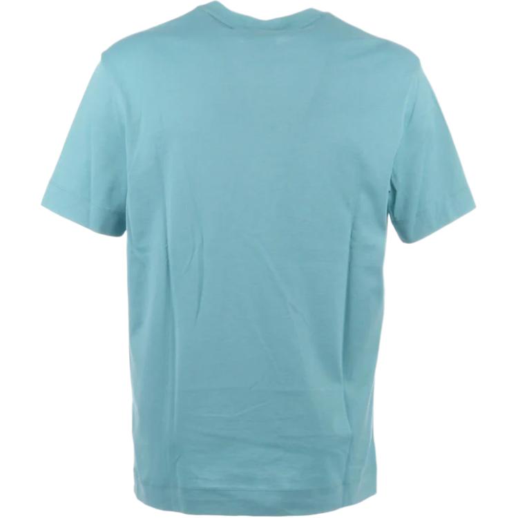 EMPORIO ARMANI Футболка мужская голубая Cyan — фото 2