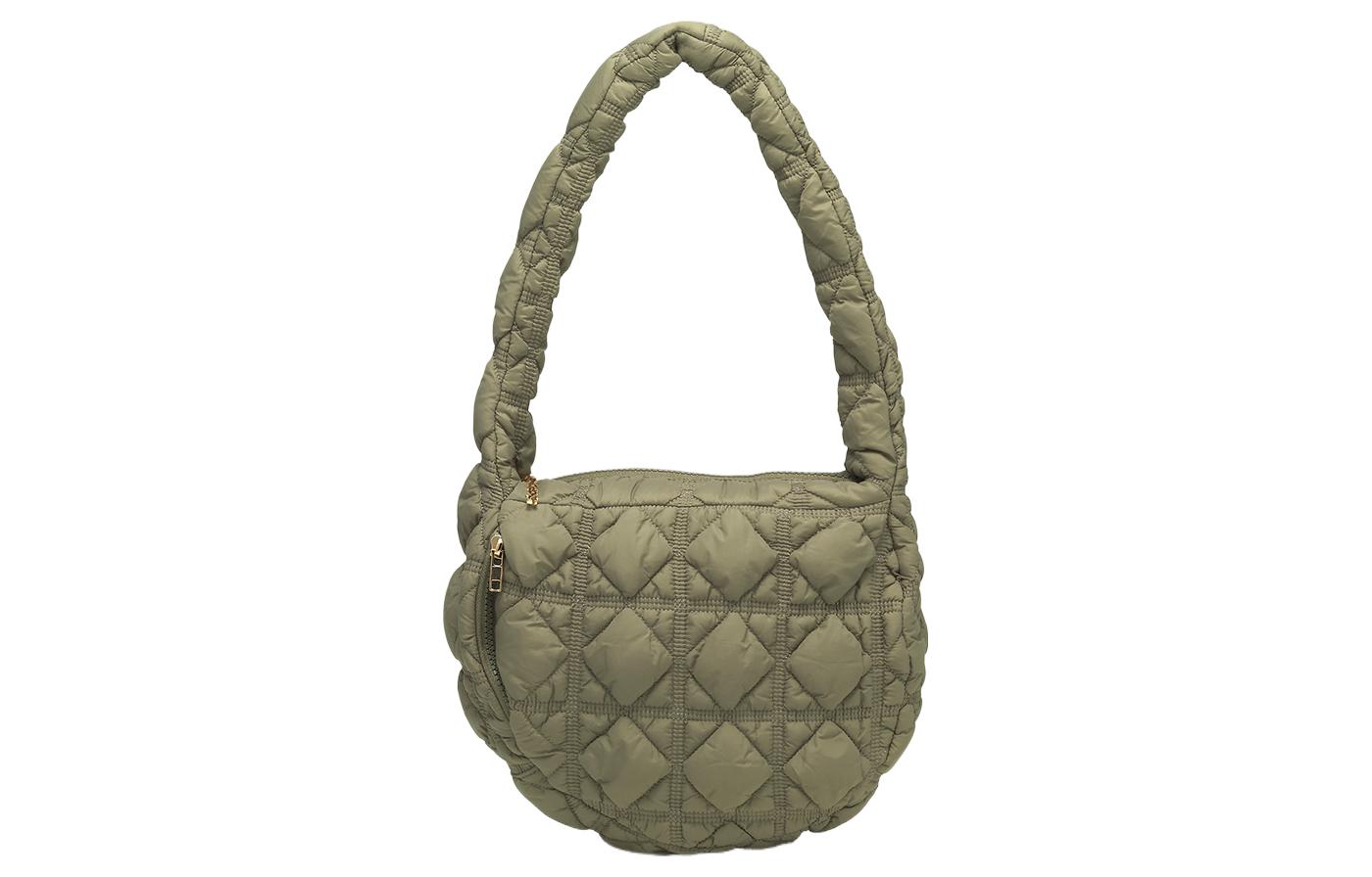 

CARLYN Нейлоновая сумка через плечо среднего размера женская хаки, Khaki