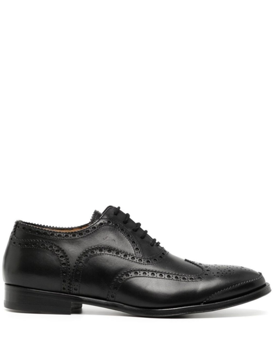 

Alexander McQueen кожаные броги, черный